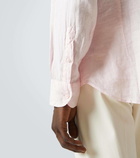 Fedeli Linen Oxford shirt