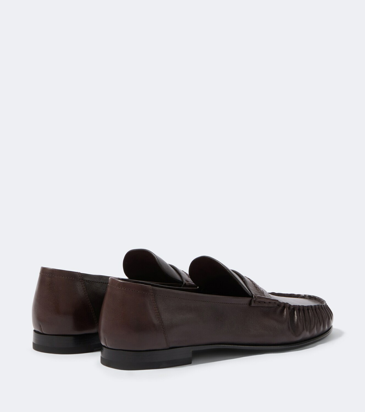 The Row Theo leather penny loafers