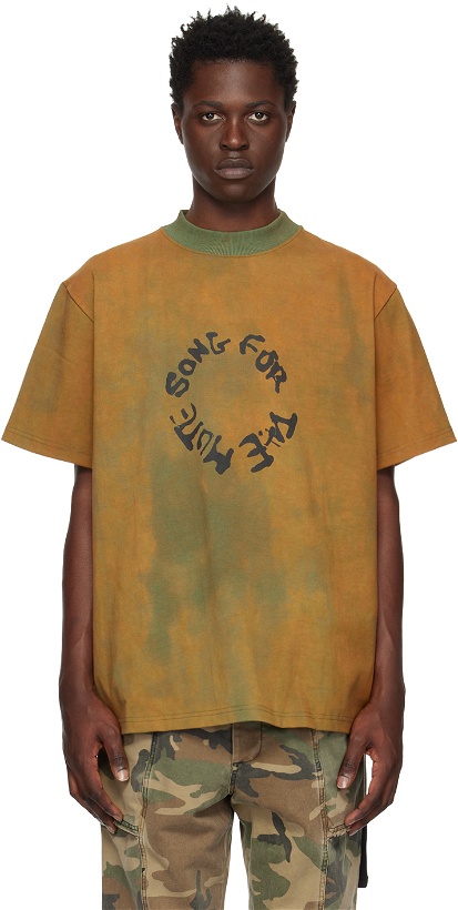 Photo: Song for the Mute Khaki SFTM Circle T-Shirt