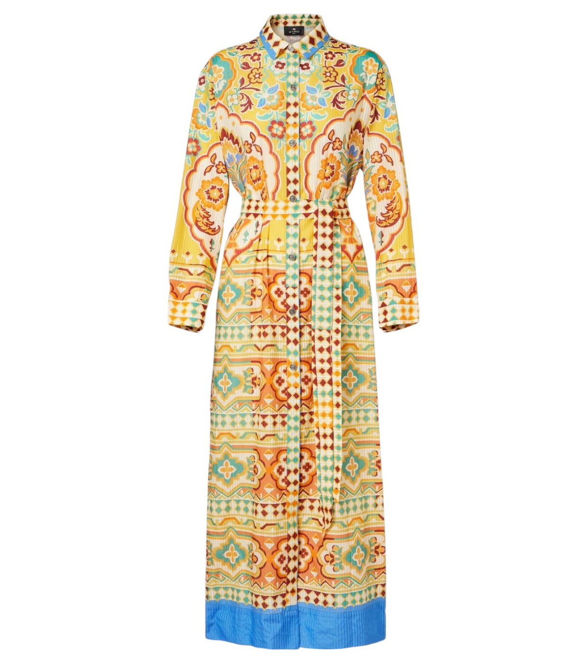 関税込【ETRO】Jersey and fil coupe jacquard maxi dress Etro Jersey and fil coupé jacquard maxi dress Etro