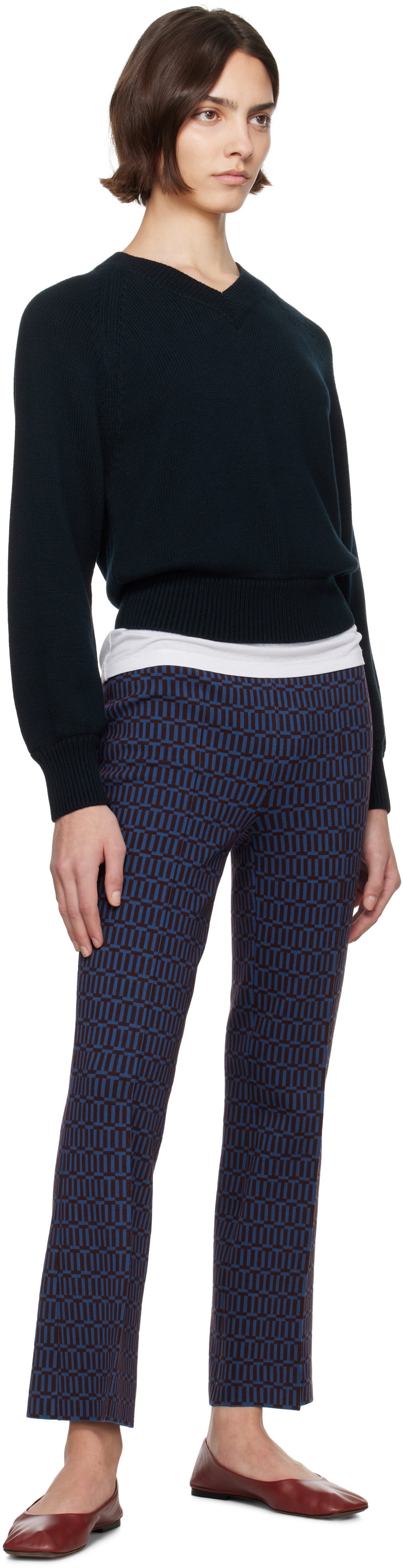 High Sport Navy Veronica Sweater