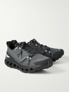 ON - Cloudsurfer Trail Mesh Sneakers - Gray