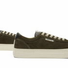 Stepney Workers Club Men's Dellow 02 Suede Sneaker in Woodland