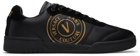 Versace Jeans Couture Black Brooklyn V-Emblem Sneakers