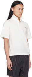 Commission White Twisted Polo