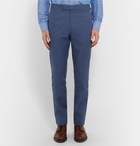 Kingsman - Blue Eggsy Slim-Fit Cotton Suit Trousers - Blue