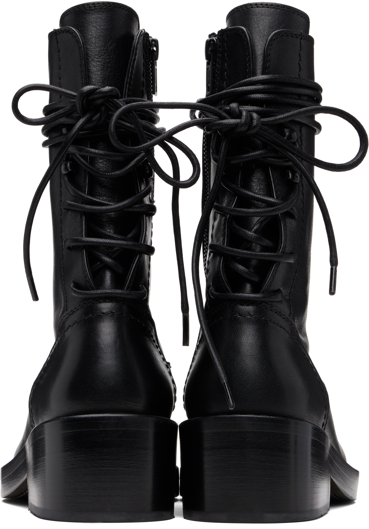 Ann Demeulemeester Black Henrica Boots