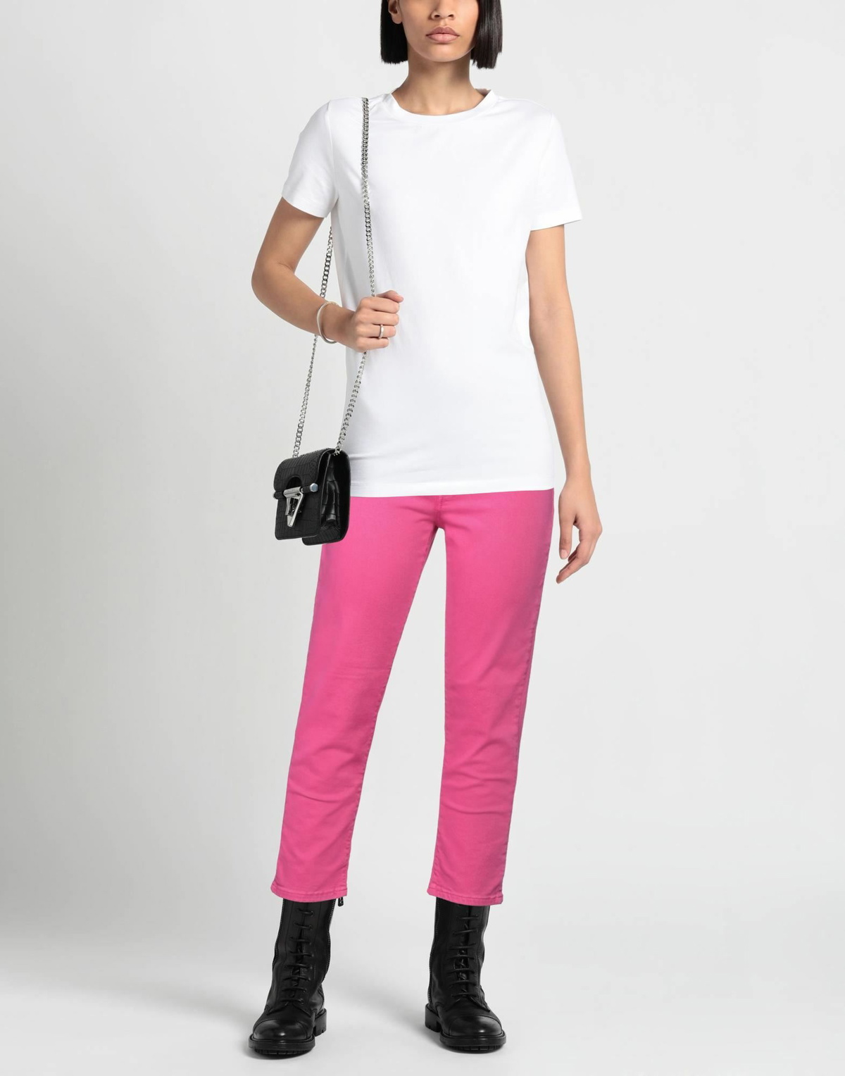 Jijil Womens Pants Fuchsia