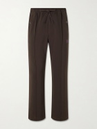 Needles - Piping Cowboy Straight-Leg Embroidered Woven Trousers - Brown