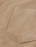 Canali - Suede Overshirt - Neutrals
