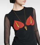 Loewe - Floral jersey top