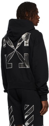 Off-White Black Caravaggio Arrows Hoodie