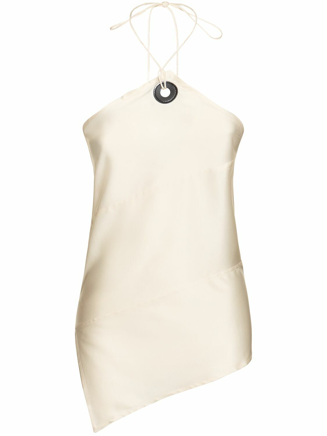 Tシャツ・カットソー FERRAGAMO SATIN SLEEVELESS TOP FERRAGAMO Stretch Silk Satin Halter Top Salvatore Ferragamo