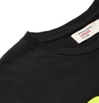 Pasadena Leisure Club - Printed Cotton-Jersey T-Shirt - Black