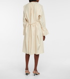 Deveaux New York - Aurora oversized cotton midi dress