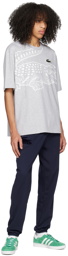 Lacoste Gray Printed T-Shirt