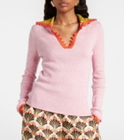 La DoubleJ Picket cotton and wool sweater
