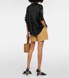 Loewe Chain silk satin shirt