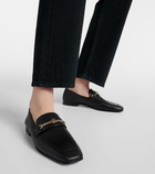 Christian Louboutin MJ Moc leather loafers