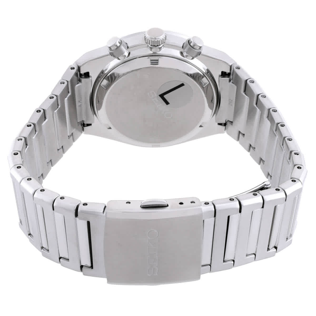 Seiko Sport Chronograph Quartz Light Blue Dial Mens Watch SSB459P1