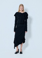 Yohji Yamamoto Supima Single Jersey Big Collar Top