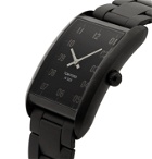 Tom Ford Timepieces - 001 DLC-Coated Stainless Steel Watch - Black
