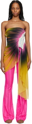 FAL-ASH Yellow Signature Minidress