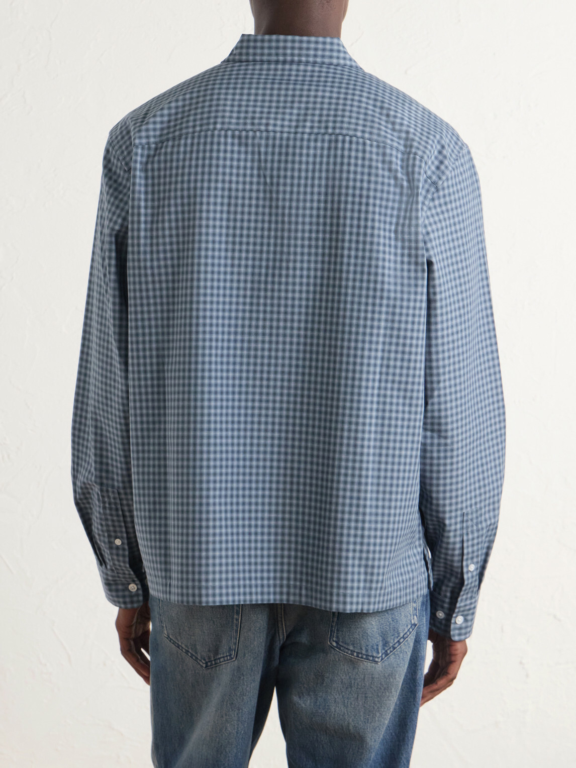 Aimé Leon Dore - Checked Poplin Shirt - Blue