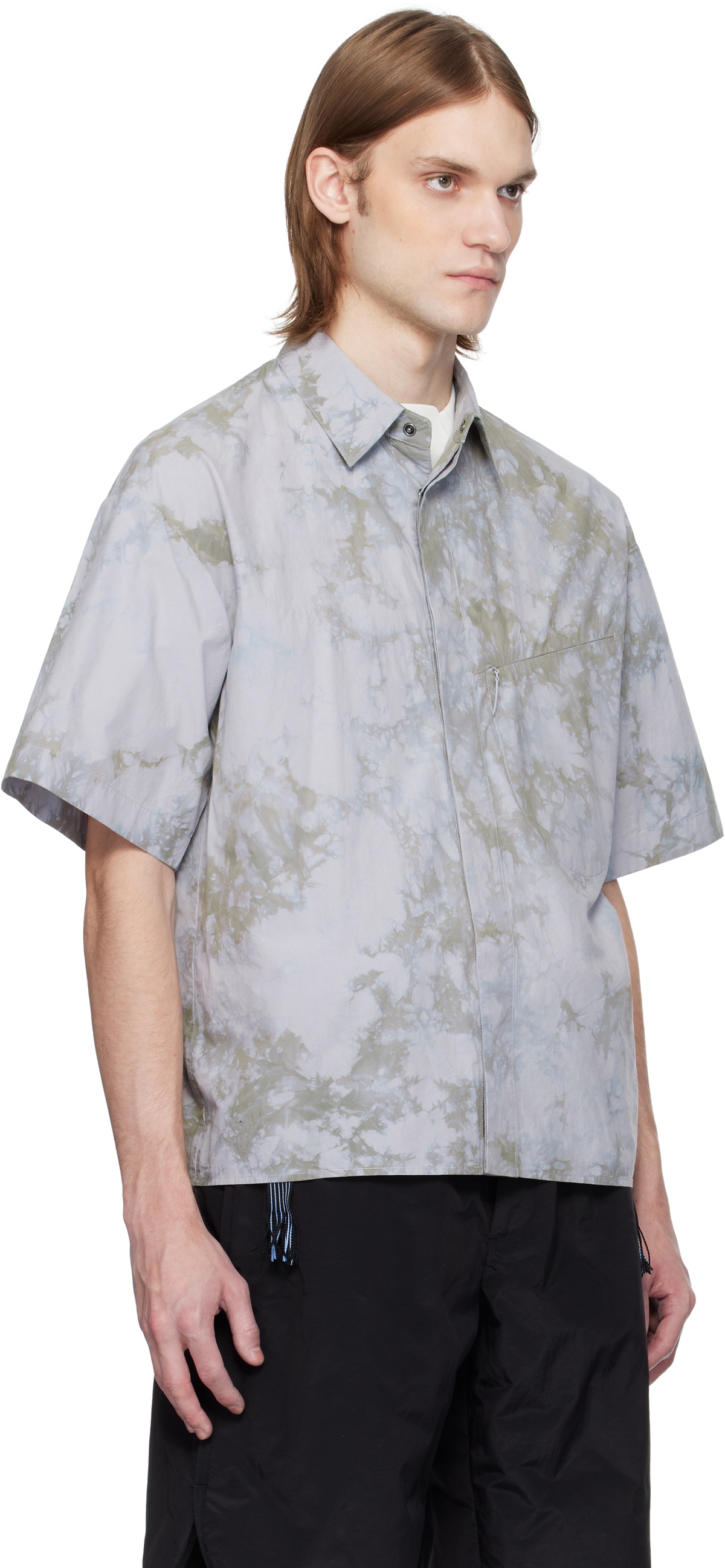 A. A. Spectrum Gray Balair Shirt