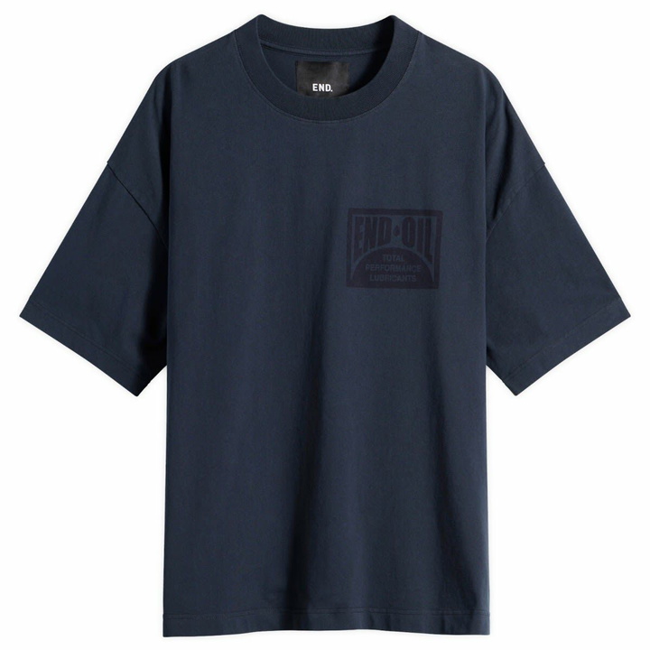 Photo: END. Oil T-Shirt in Navy