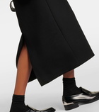 'S Max Mara Jersey midi skirt