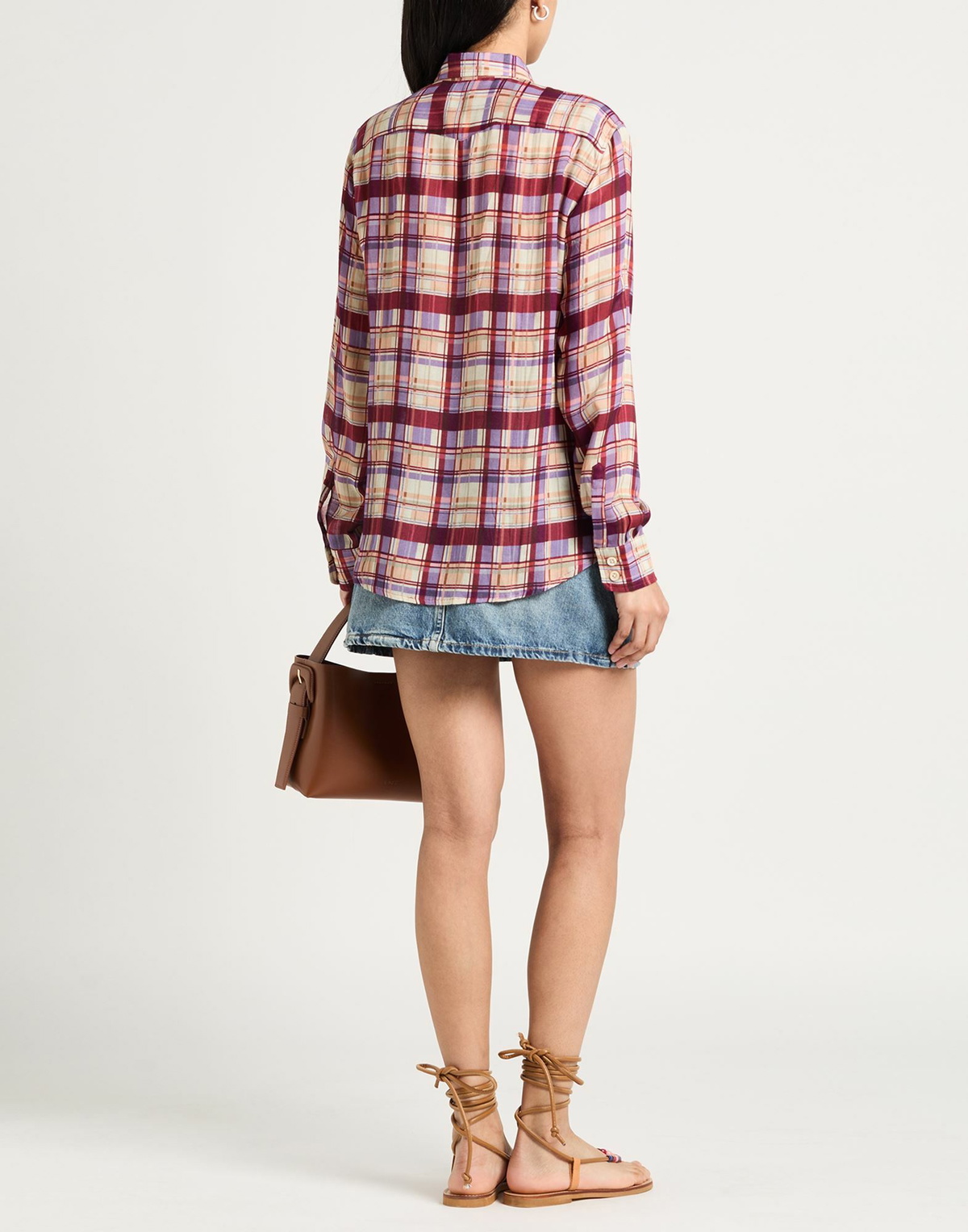 Massimo Alba Womens Shirt Garnet