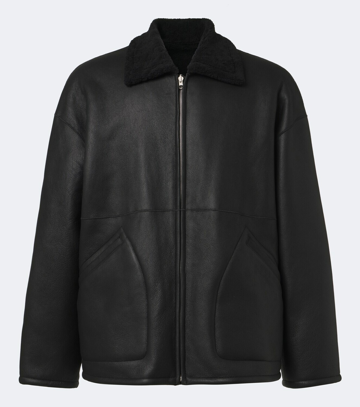 Auralee Reversible shearling jacket