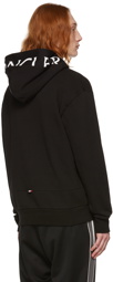 Moncler Black Cotton Hoodie