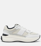 Tod's Leather-trimmed sneakers