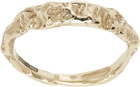 Vasiliki Gold Mono Mycena Ring