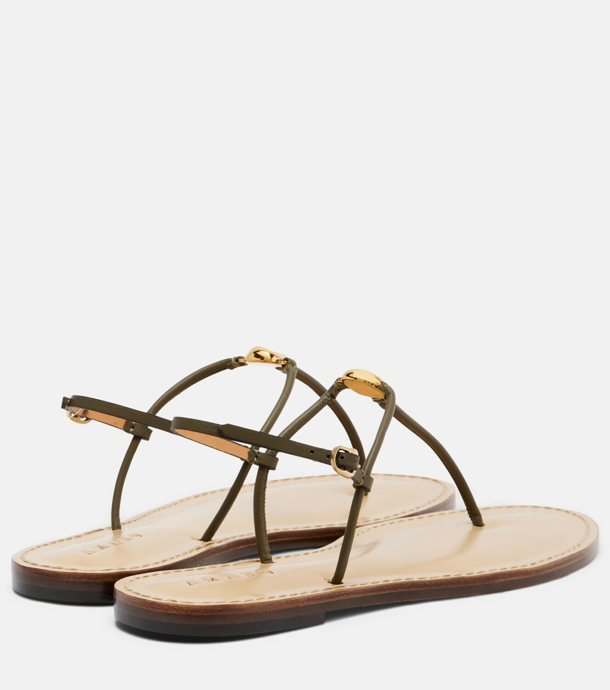 Amanu Naivasha leather thong sandals