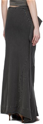 Ottolinger SSENSE Exclusive Gray Maxi Skirt