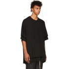 Julius Black Double Layered T-Shirt