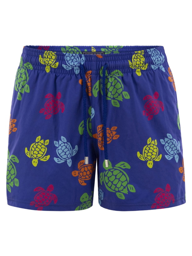 Photo: Vilebrequin Moorise - Patterned Short Beach Shorts