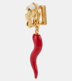 Dolce&Gabbana Capri DG clip-on drop earrings