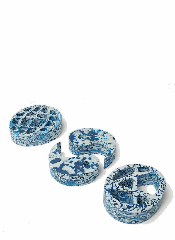 Photo: Symbolism Paper Weights in Blue