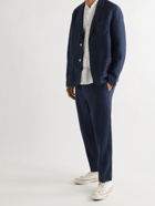 ALEX MILL - Mercer Linen Blazer - Blue