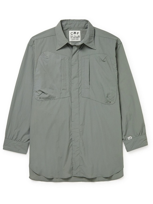 Photo: Comfy Outdoor Garment - Windbreaker Shell Overshirt - Gray