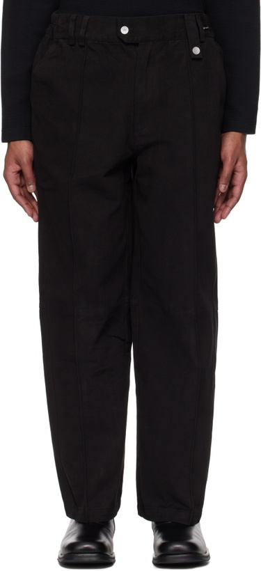 Photo: C2H4 Black Staff Uniform Manuals Work Trousers