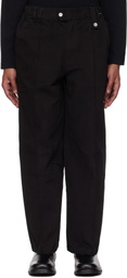 C2H4 Black Staff Uniform Manuals Work Trousers