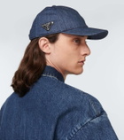Prada Denim baseball cap