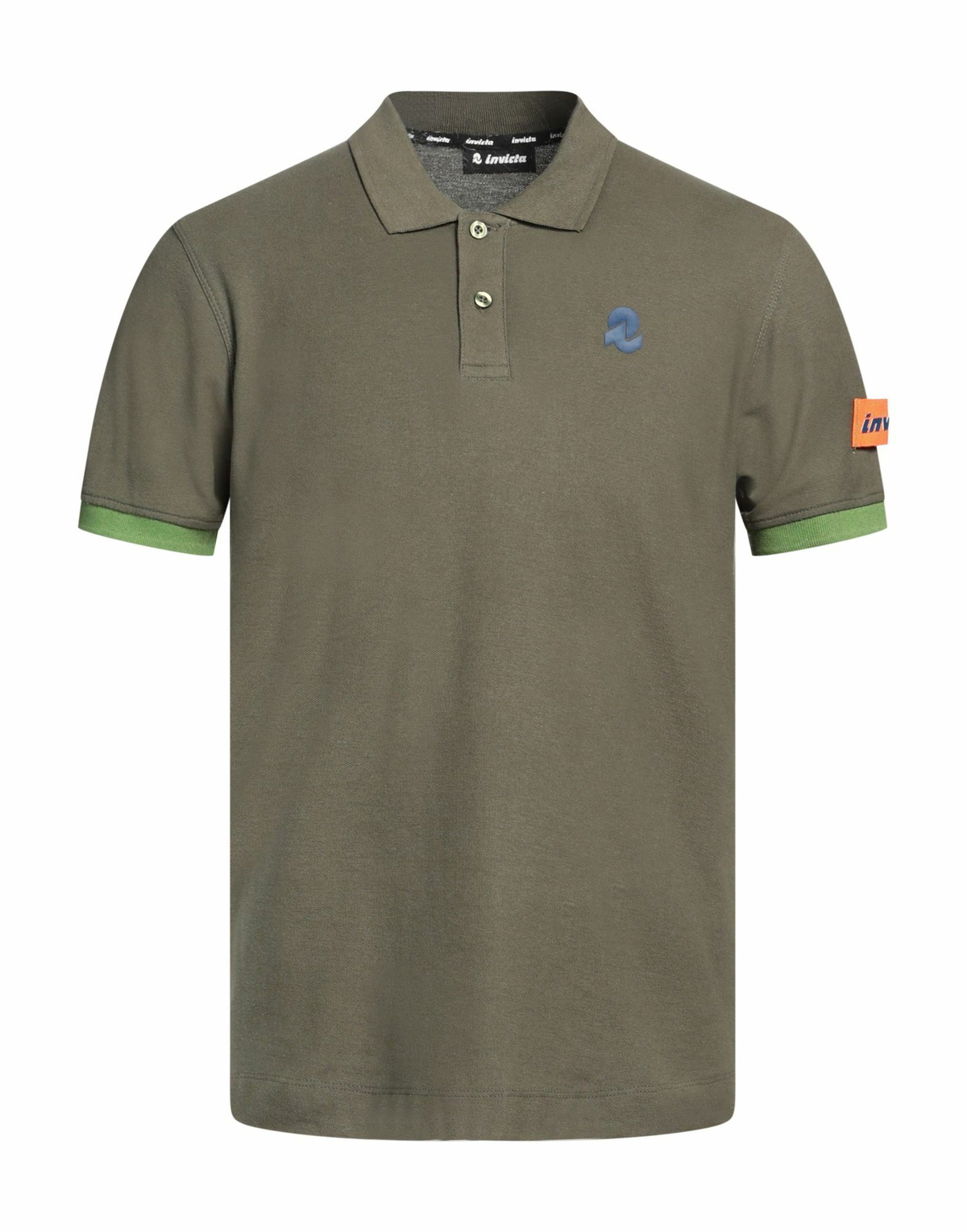 Invicta Mens Polo shirt Military in Green