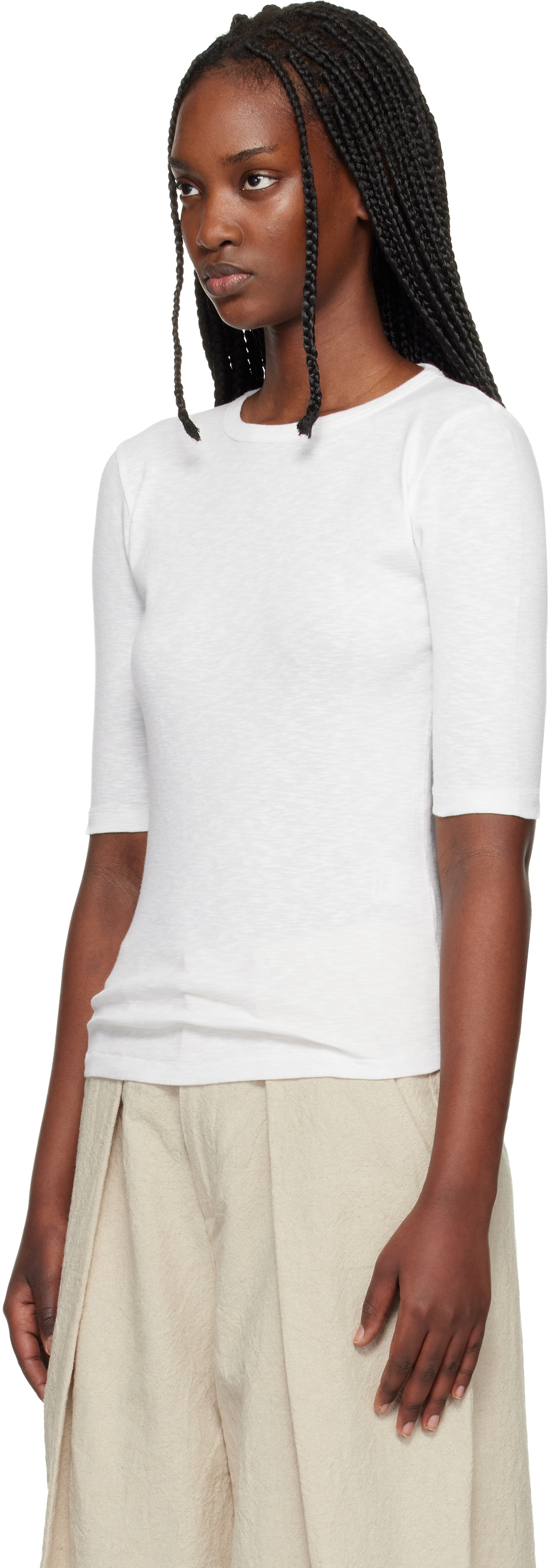 YMC Off-White Earth T-shirt