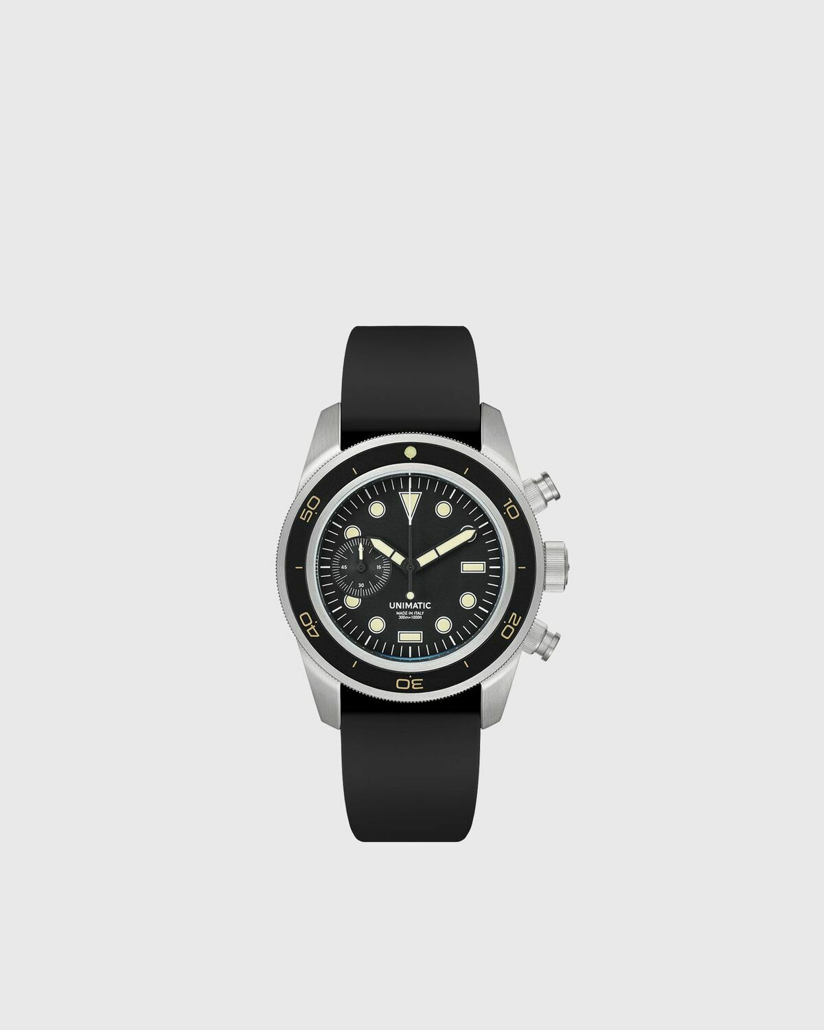 Unimatic U3-DHB Black Mens Watch
